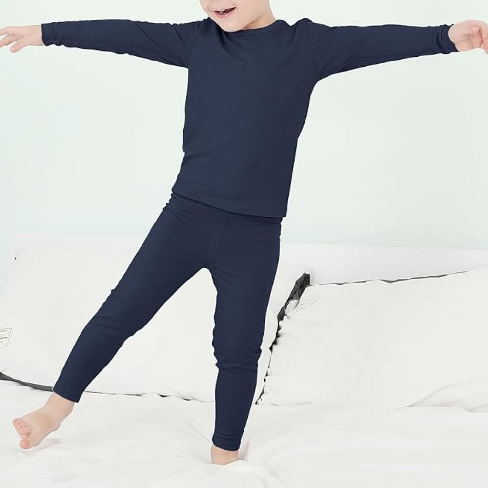 Sz S Thermal Underwear for Kids Toddler Long Johns Sets X0033ZXZED